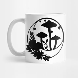 Celestial Fungi and Moon phase 2 Mug